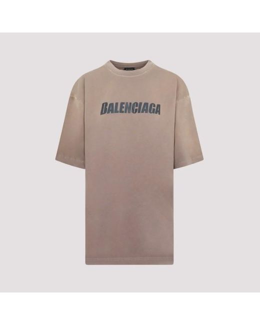 Balenciaga Natural Boxy T-shirt