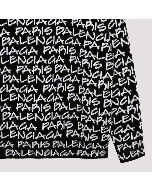 balenciaga paris men's sweater