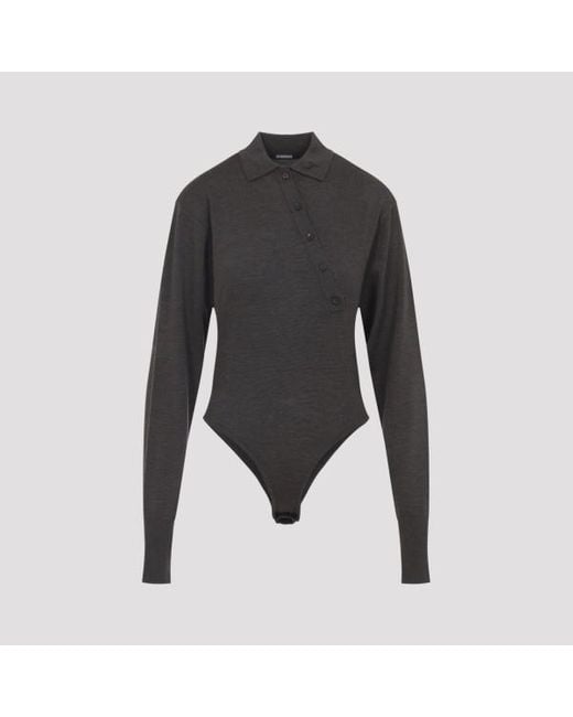 Jacquemus Black The Tordu Body