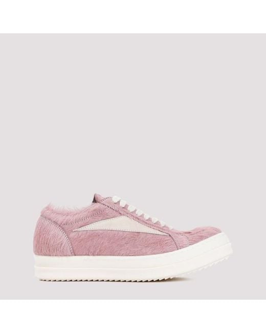Rick Owens Pink Vintage Sneakers