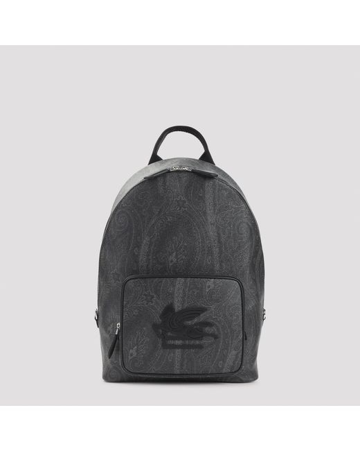 Etro Black Backpacks for men