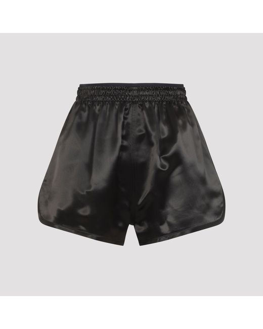 Phoebe Philo Black Track Bermuda