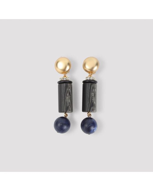 Giorgio Armani Blue Earrings
