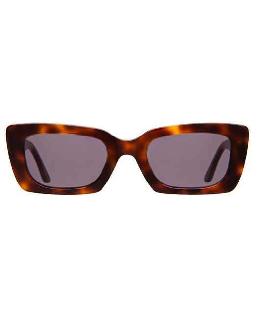 Illesteva Wilson Sunglasses in Brown | Lyst