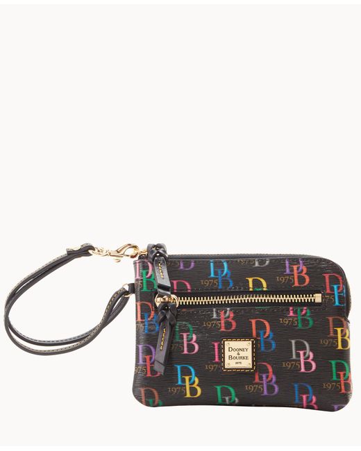 Dooney & Bourke Db75 Multi Zip Around Wristlet in Black Lyst
