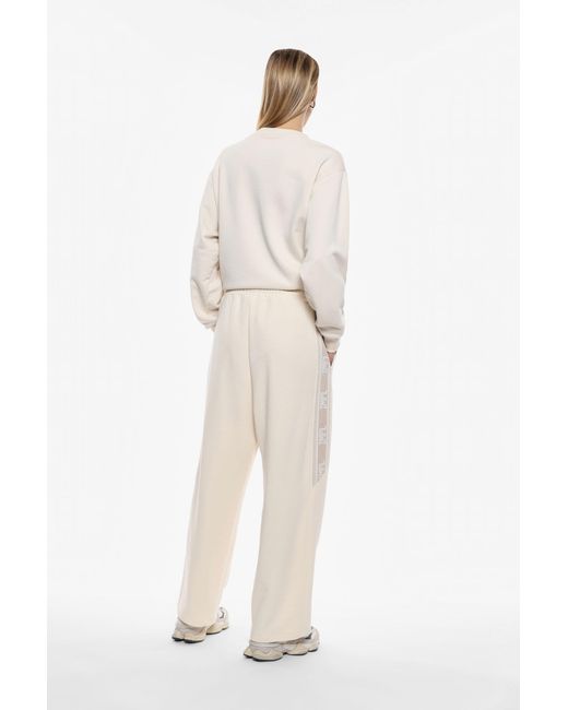 Pantaloni Ampi Con Elastico di Imperial in White