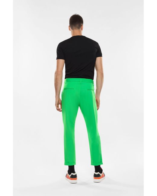 Pantaloni Slim-Fit Con Tasche Verticali di Imperial in Green da Uomo