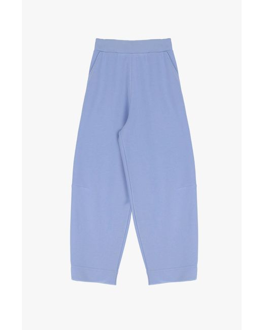 Pantalon de jogging taille haute à poches verticales Imperial en coloris Blue