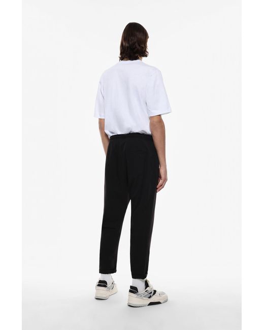 Pantaloni Con Vita Elasticizzata di Imperial in Black da Uomo
