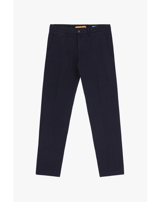 Pantaloni Slim-Fit Monocolour Con Tasche Verticali di Imperial in Blue da Uomo