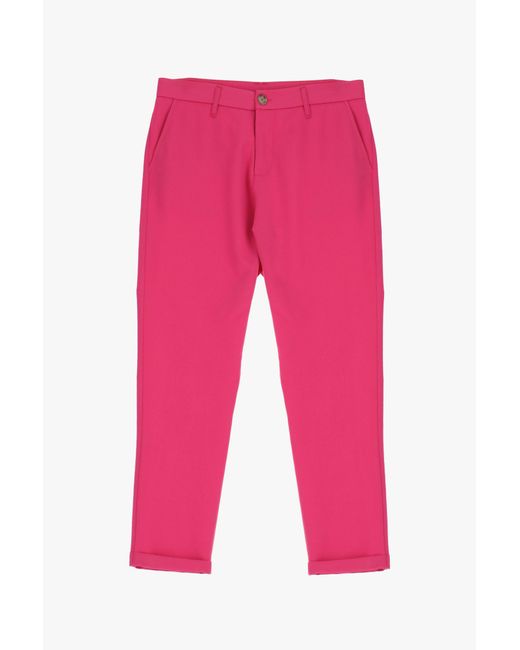 Pantaloni Slim-Fit Con Tasche Verticali di Imperial in Pink da Uomo