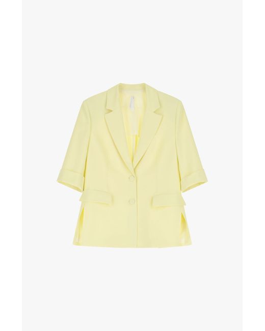 Blazer Con Maniche A 3/4 di Imperial in Yellow