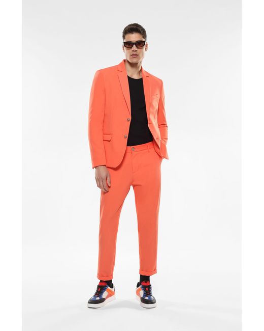Pantaloni Slim-Fit Con Tasche Verticali di Imperial in Orange da Uomo
