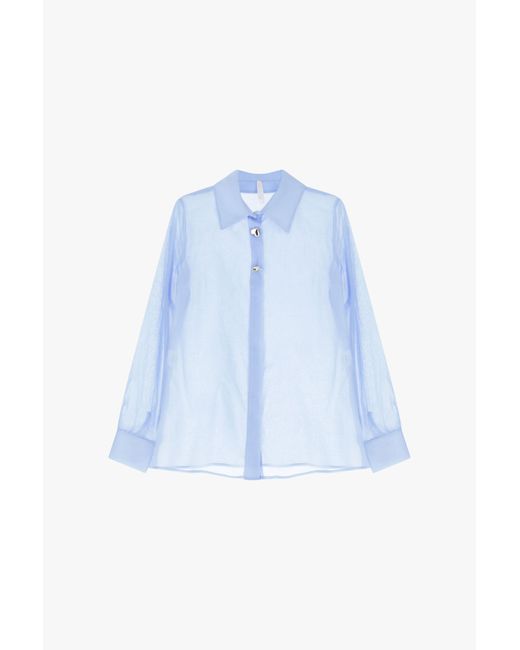 Camisa Con Cuello Clásico Y Botones Imperial de color Blue