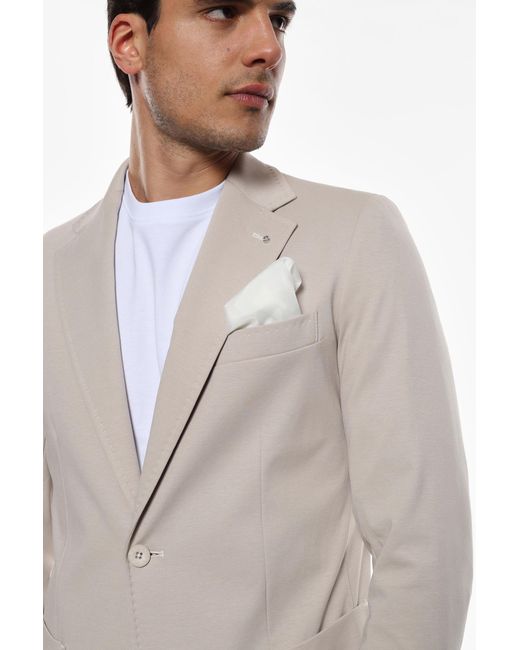 Blazer Con Cierre De Botones Imperial de hombre de color Natural