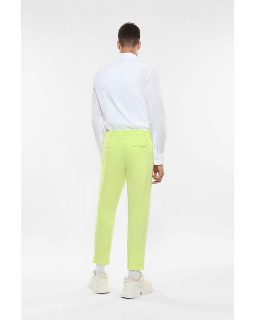 Pantaloni Slim-Fit Con Tasche Verticali di Imperial in Yellow da Uomo