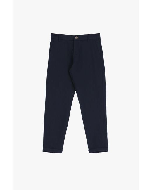 Pantaloni Slim-Fit Con Tasche Verticali di Imperial in Blue da Uomo