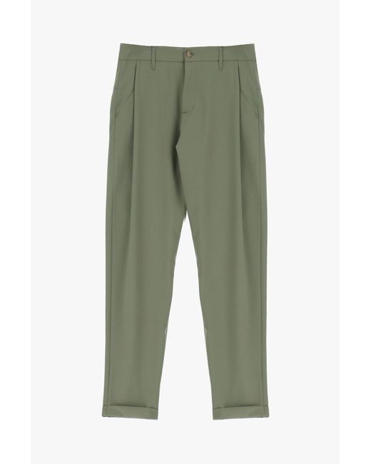 Pantalon slim à poches verticales et pinces Imperial pour homme en coloris Natural