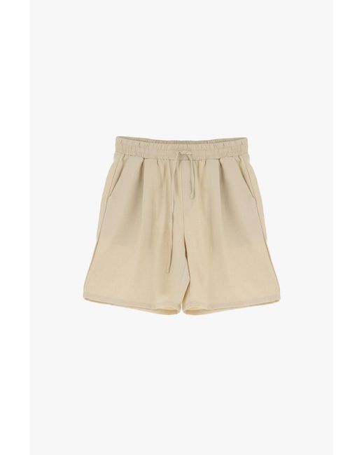 Bermuda Con Vita Elasticizzata Regolabile di Imperial in Natural da Uomo