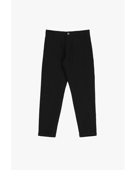 Pantaloni Slim-Fit Con Tasche Verticali di Imperial in Black da Uomo