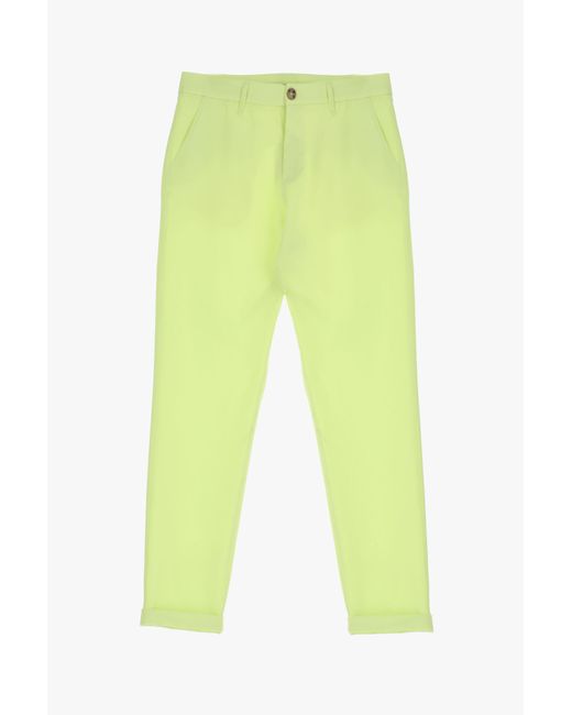 Pantaloni Slim-Fit Con Tasche Verticali di Imperial in Yellow da Uomo