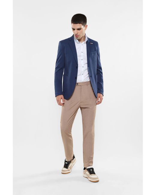 Pantalon slim à poches verticales et plis marqués Imperial pour homme en coloris Blue