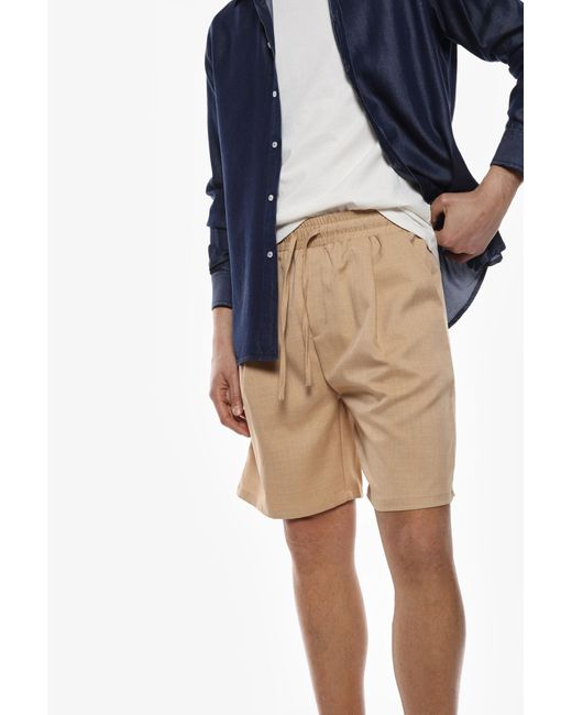 Bermuda Con Vita Elasticizzata Regolabile di Imperial in Blue da Uomo