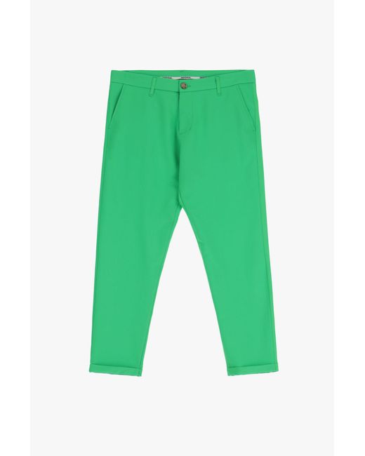 Pantalon slim uni à poches verticales Imperial pour homme en coloris Green