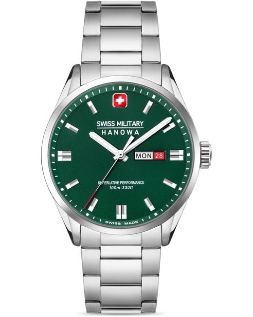 Grün | Military Uhr DE in für Swiss Lyst Schweizer SMWGH0001603\