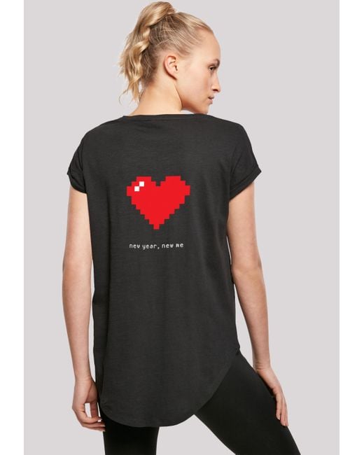 T-Shirt Schwarz Herz \