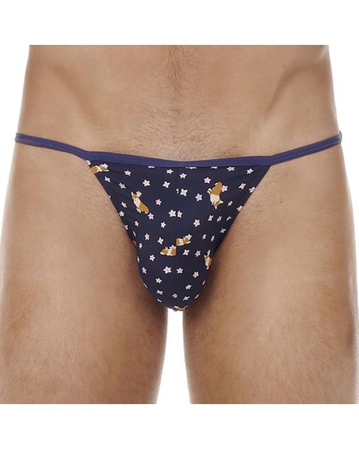 Slip Tanga Funky Styles Hom pour homme en coloris Bleu | Lyst