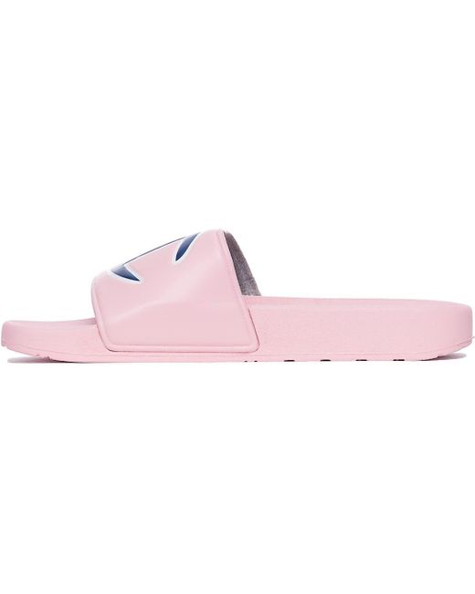 champion pink ipo slide sandals