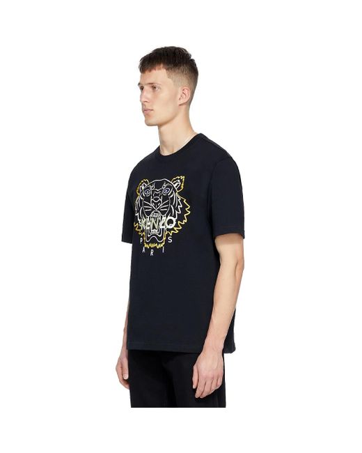 KENZO Cotton Matte Shiny Tiger T-shirt 