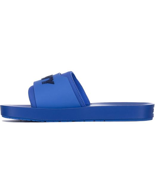 fenty slides blue