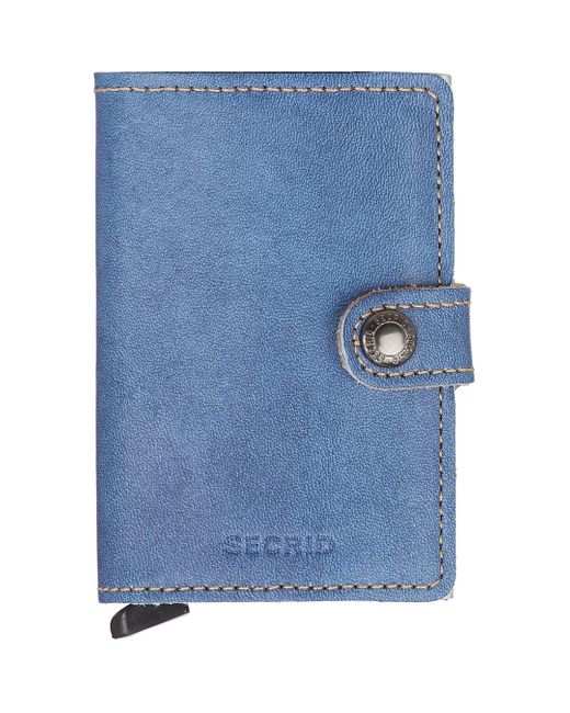 Secrid Indigo 3 Mini Wallet in Blue | Lyst