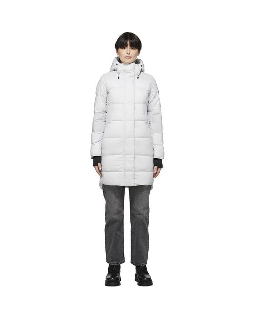 Canada Goose Black Label Alliston Coat in White Lyst