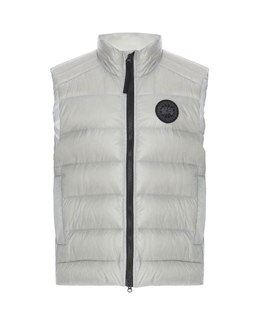 men's crofton down vest black label