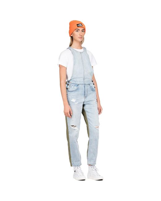 alexander wang denim jumpsuit