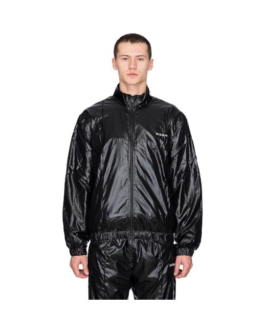 MISBHV Techno Nylon Tracksuit Jacket in Black for Men | Lyst Canada