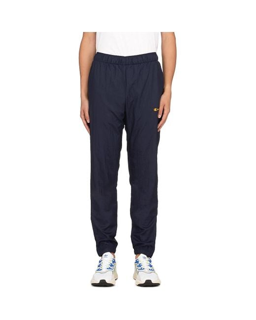 Champion Nylon Warm Up Pants in Blue for Men Lyst