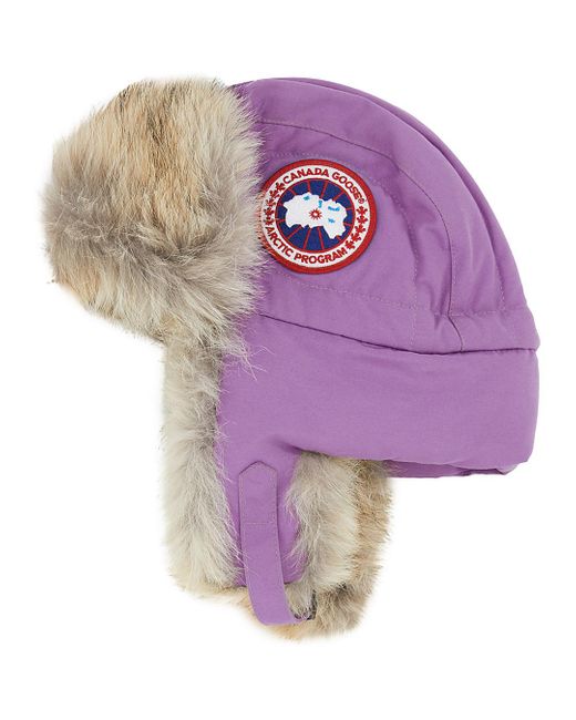 Canada Goose Fur Aviator Hat | Lyst