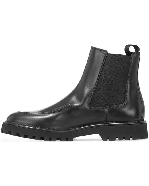 KENZO K-mount Leather Chelsea Boots in Black for Men | Lyst