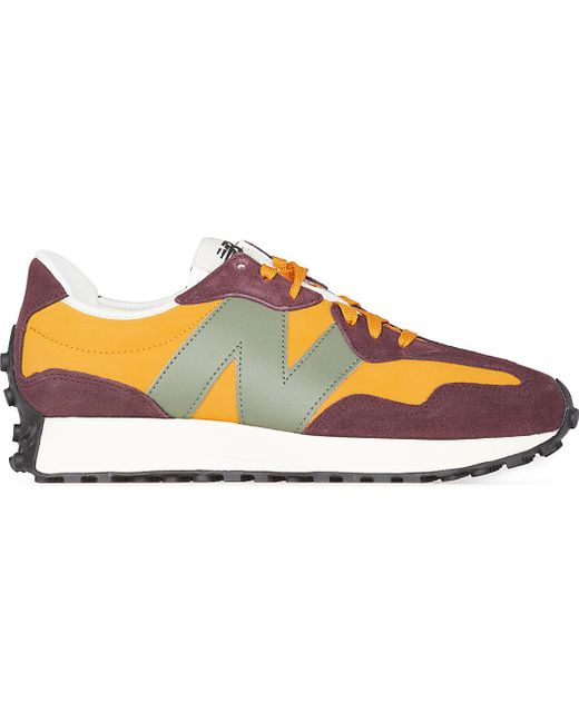 New Balance 327 Madras Orange/black in Gray for Men Lyst