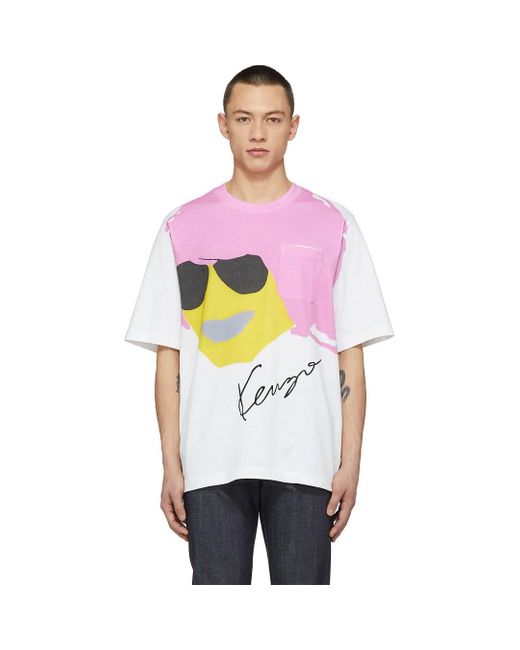 KENZO Cotton ' Tribute' Oversize T 