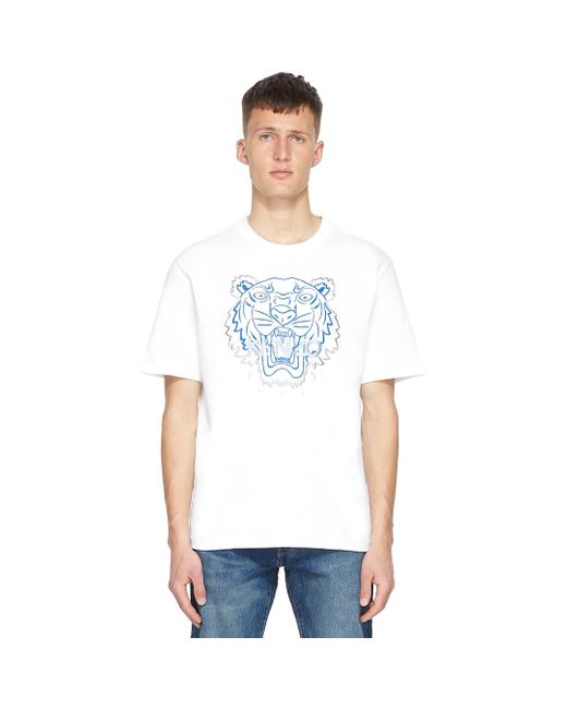 KENZO Cotton Matte Shiny Tiger T-shirt 