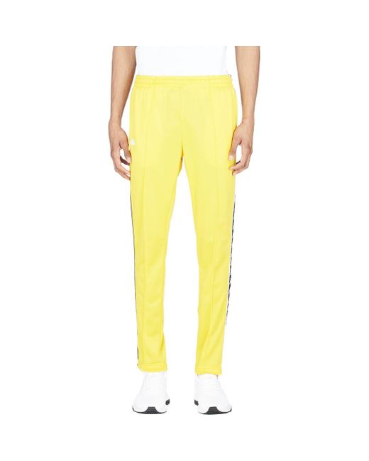 Kappa Synthetic 222 Banda Astoria Slim Track Pants in Yellow/Black/White ( Yellow) for Men | Lyst