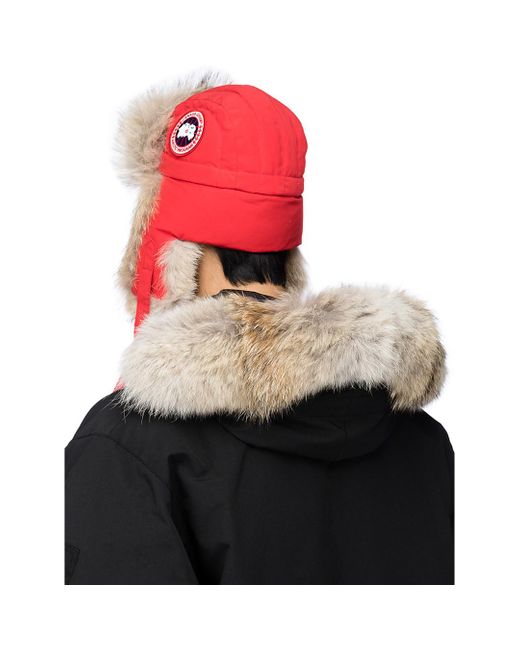 canada goose red hat
