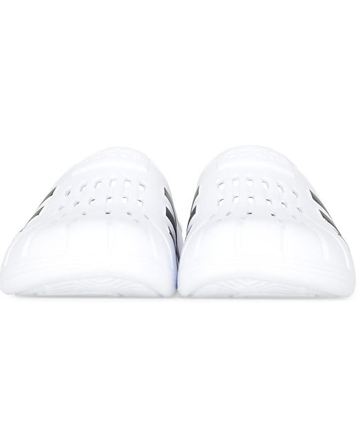 adidas Originals Synthetic Adilette Clogs in White - Lyst