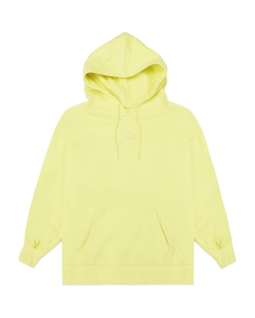 puma yellow hoodie