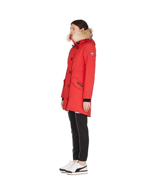 rossclair parka red